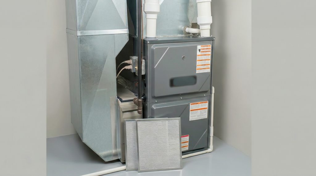 Indoor AC unit leaking water near the drain area