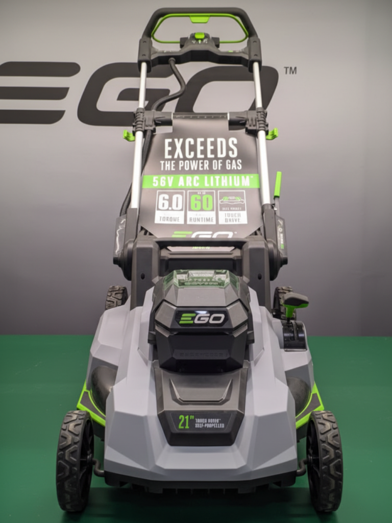 EGO 60V self-propelled mower