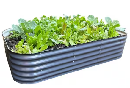 Frame It All 9 in 1 metal raised garden bed