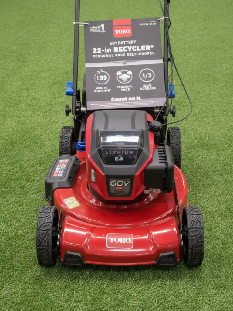 TORO 60V 22-In Recycler with Personal Pace system