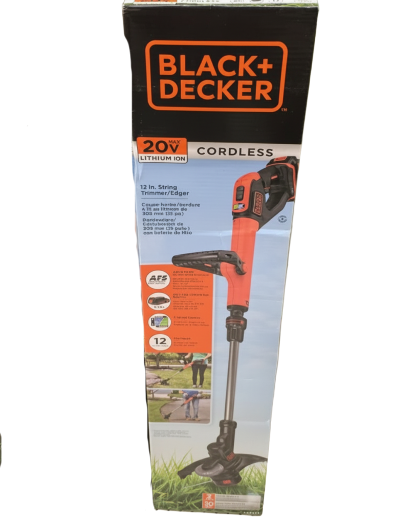 Black + Decker 20V string trimmer
