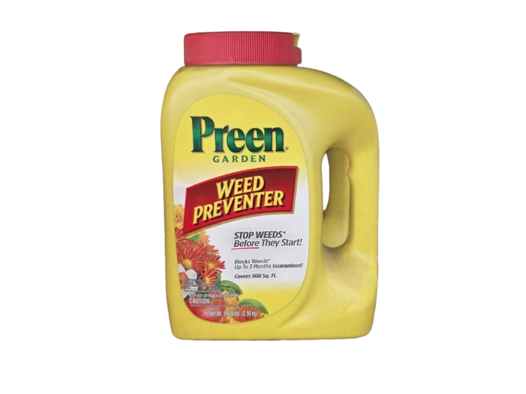 Pre-emergent lawn treatment product for spring crabgrass prevention