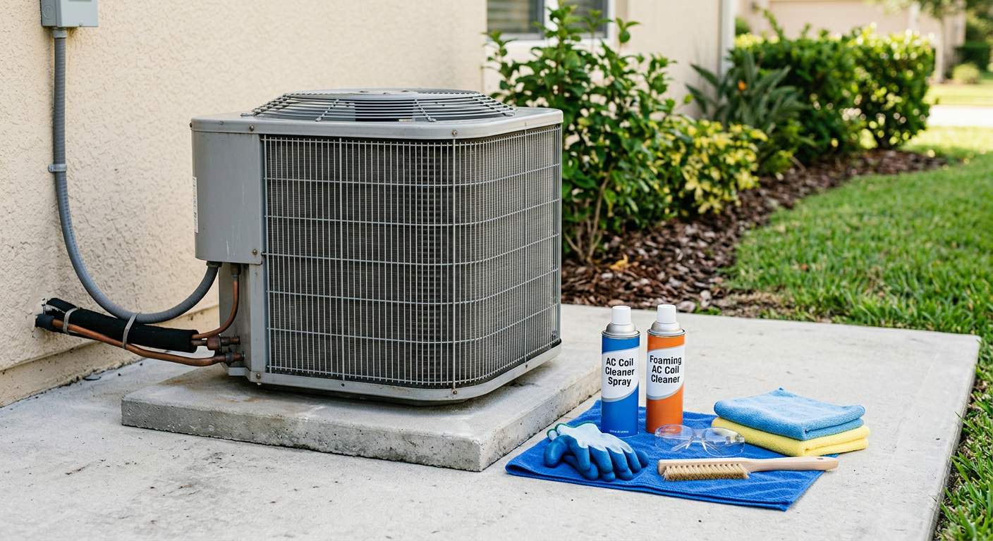 AC Coil Cleaner Spray vs Foam