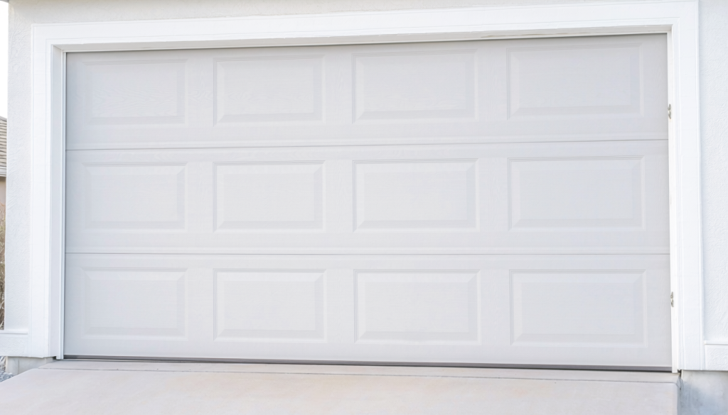 garage door with no visible gaps around the sides