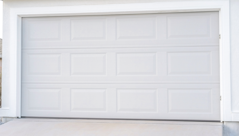 garage door with no visible gaps around the sides