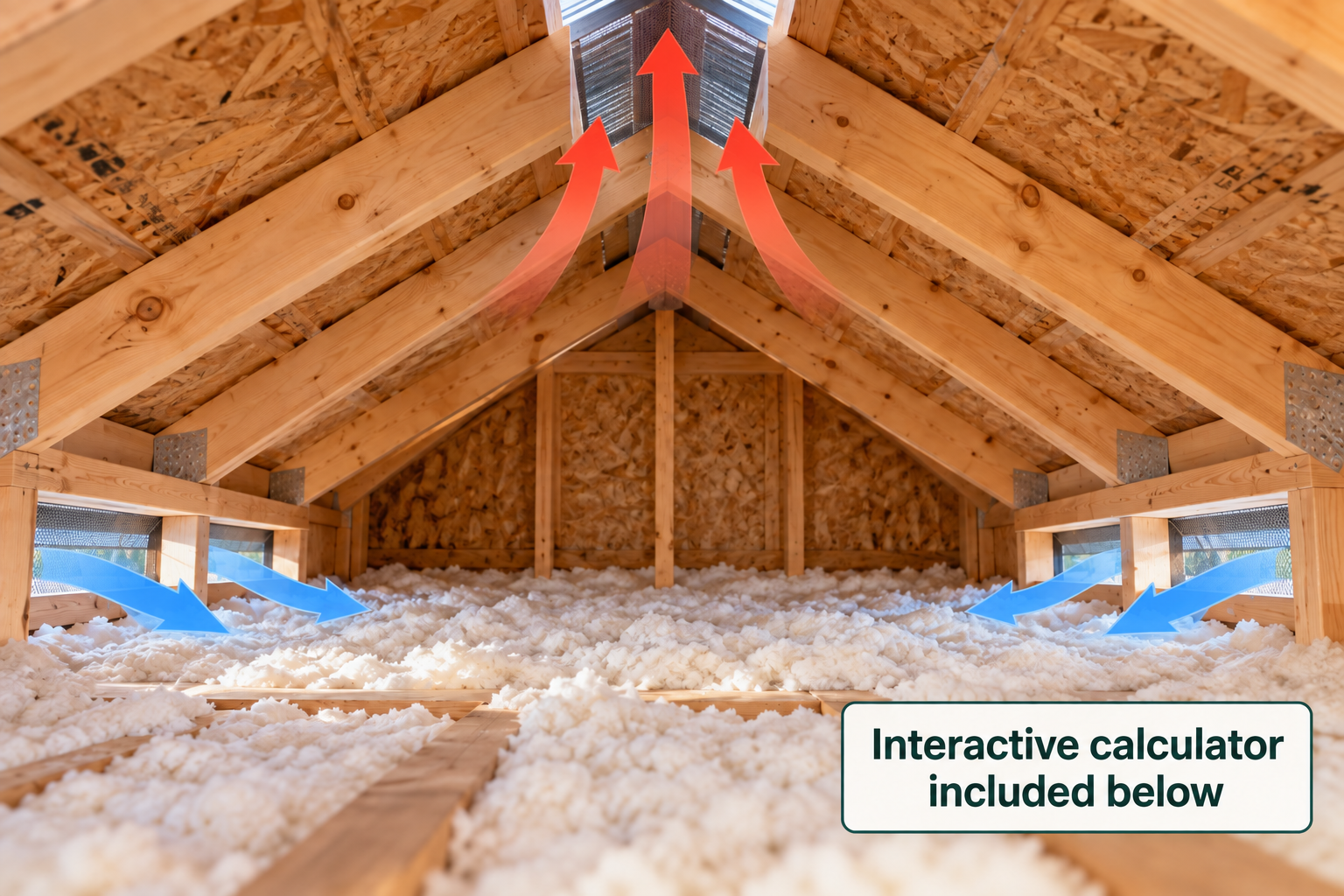 Attic Ventilation Calculator