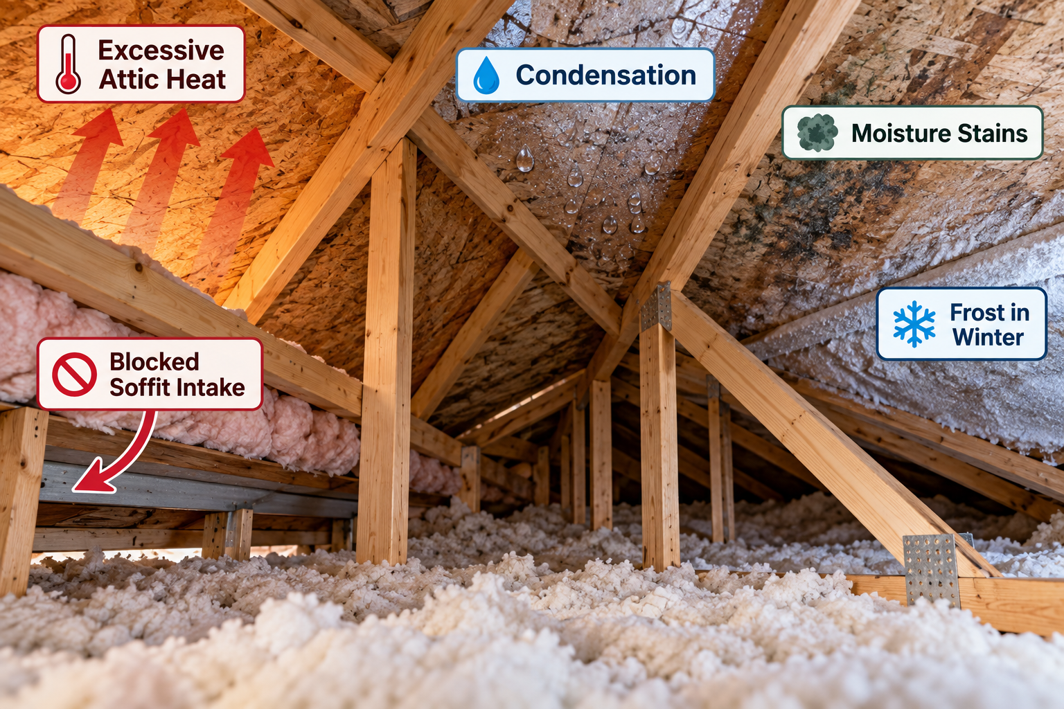Signs of Poor Attic Ventilation