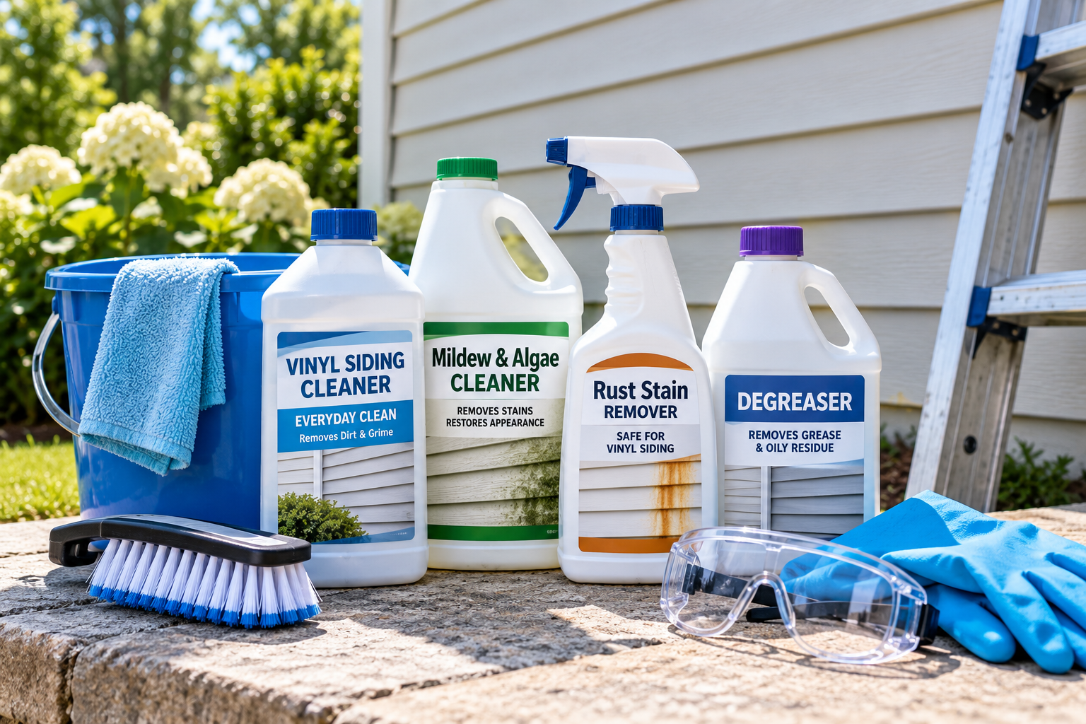 Best Cleaner for Vinyl Siding: What to Use for Dirt, Mildew, and Stains