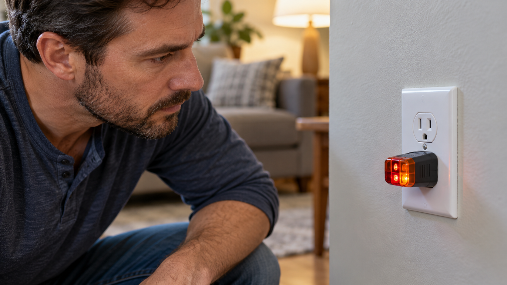 Outlet Tester Says Open Ground